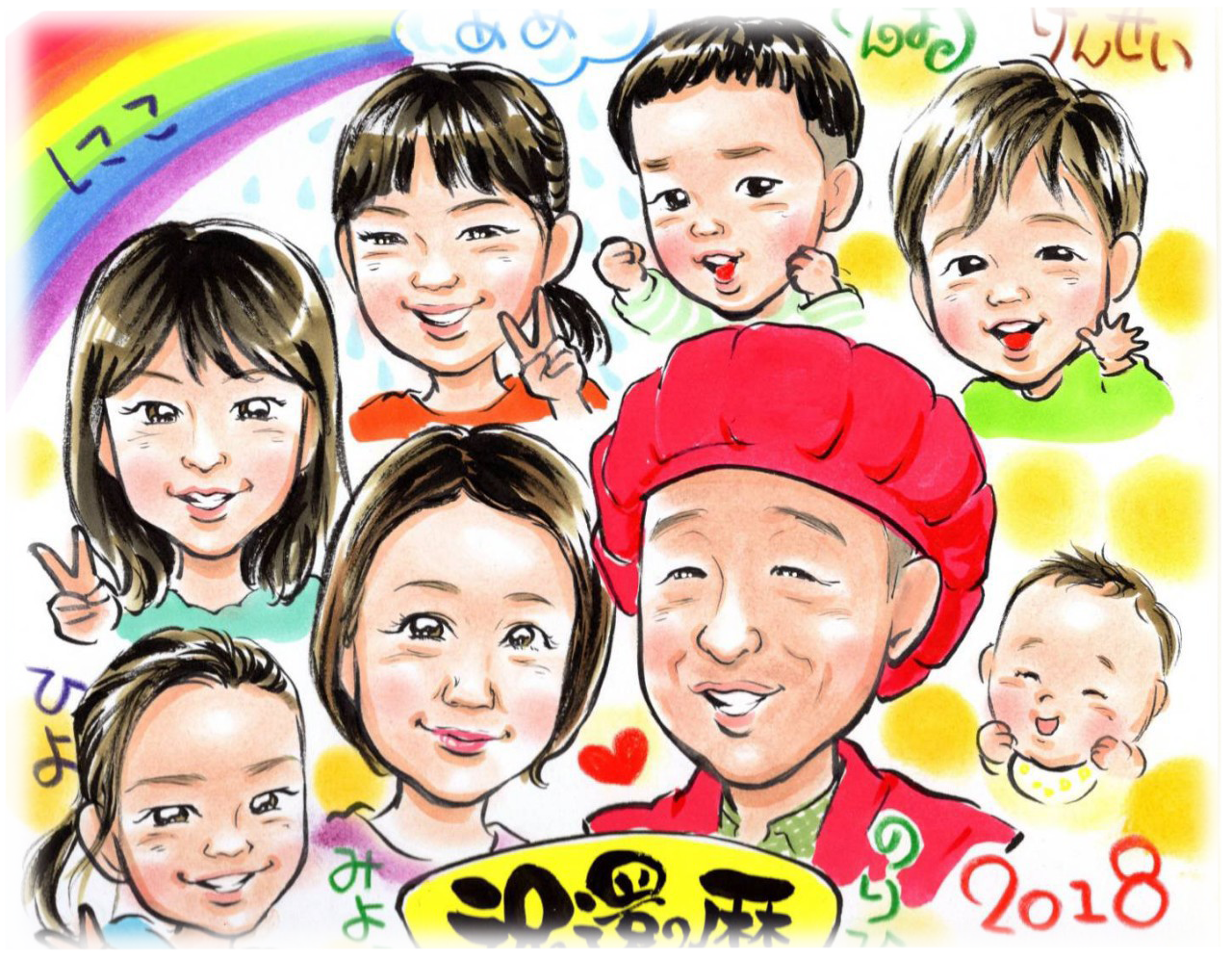 似顔絵ギャラリー